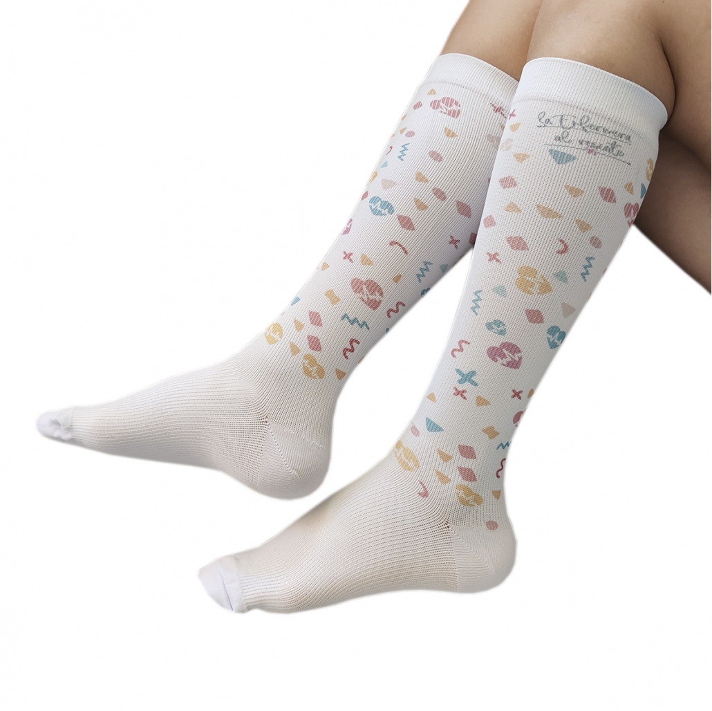 LEON D'ORO Calze Donna Sanitarie Caldo Cotone 5/6 PAIA, Calzino - Foto 4