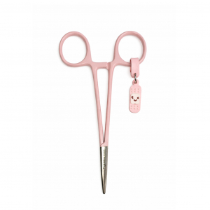 Pinzas mosquito rosas